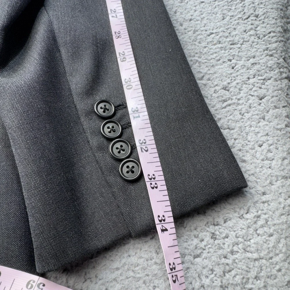 Bhambi's Blazer Mens 40R Gray Wool Holland & Sherry Savile Row Sport Coat Jacket